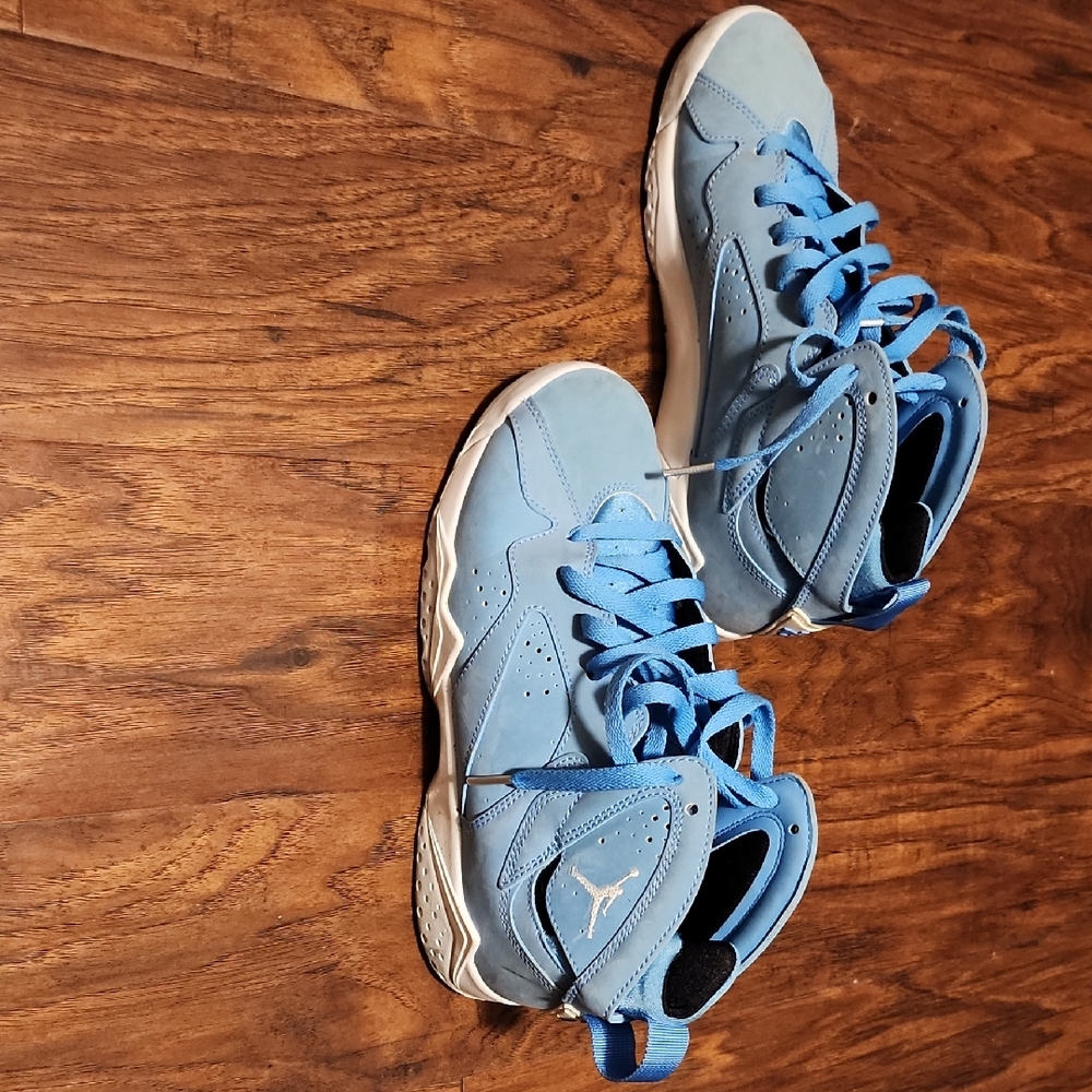 Jordan Blue High-Top Sneakers for Basketball